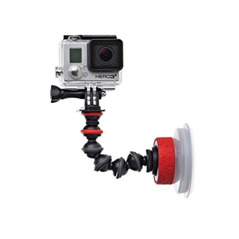 JOBY JB01329-BWW GorillaPod Arm and Suction Cup, Flexible Arm and Suction Cup for Camera, GoPro, 360 and Other Action Cameras