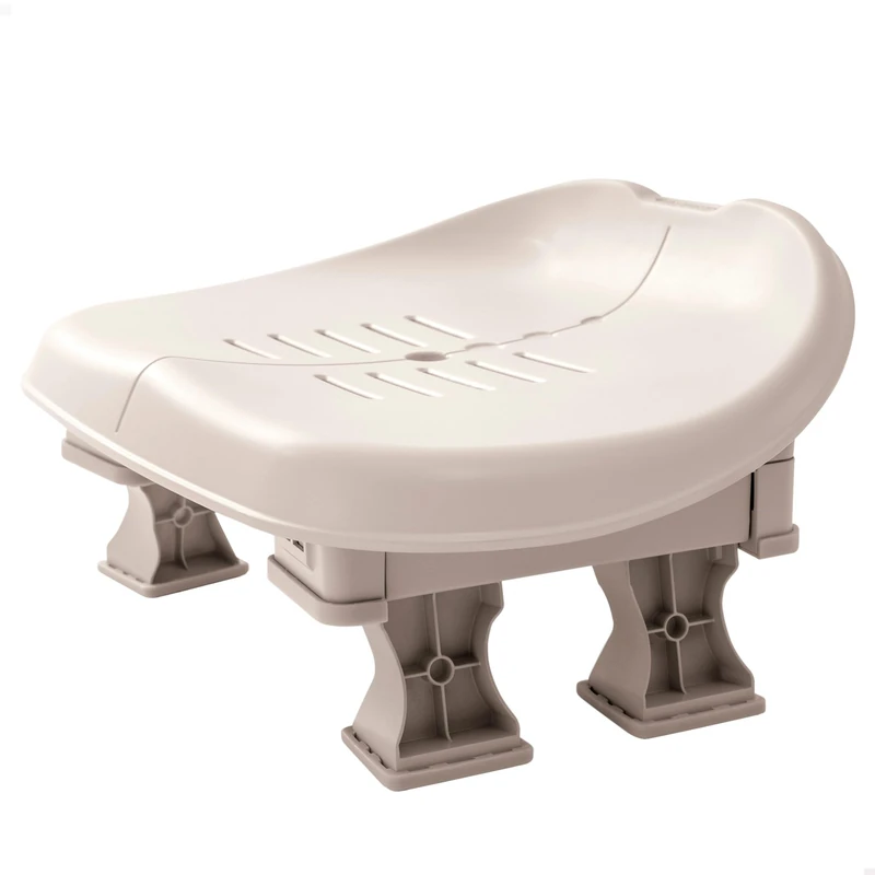 Intex PureSpa Adjustable Spa Seat - Inflatable Hot Tub Booster Seat with Slip-Resistant Base, 2 Height Settings 7.5cm & 15cm