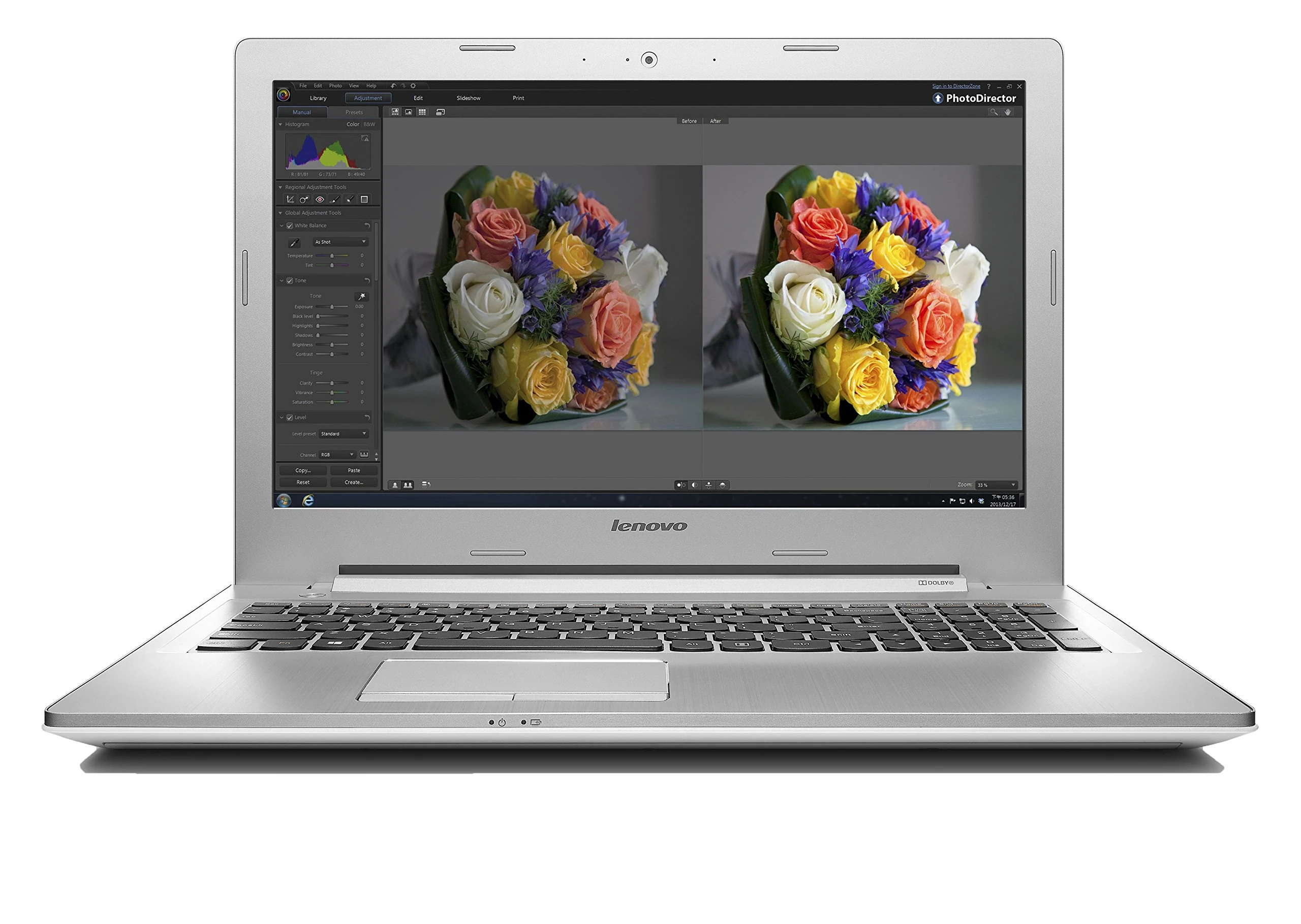 Lenovo Z50 15.6-inch Notebook (Intel Core i7-4510U 3.1 GHz, 2 GB Nvidia Geforce 820M, 8 GB DDR3L RAM, 1 TB HDD, Wi-Fi, Bluetooth, Windows 8.1, HDMI, DVD RW, Voice control) - White