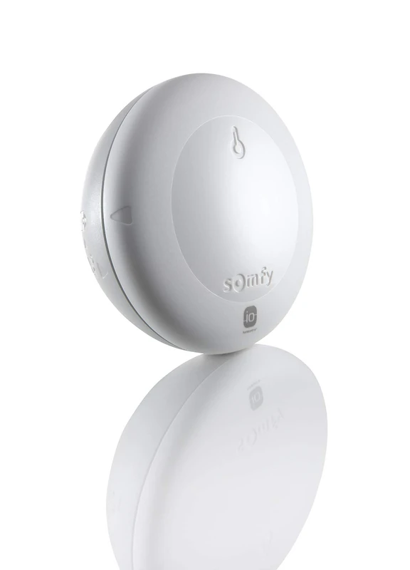 SOMFY 2401220 Thermis WireFree io Outdoor Temperature Sensor, White - Image 1
