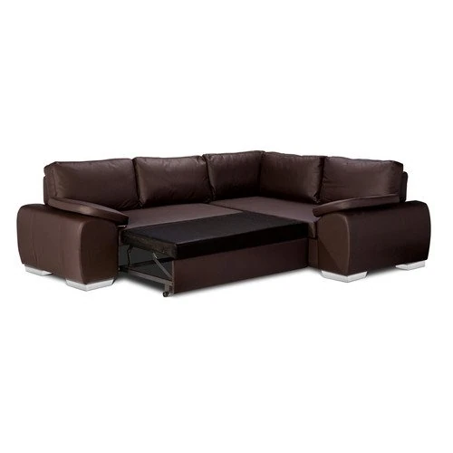 ENZO CORNER SOFABED (BROWN)