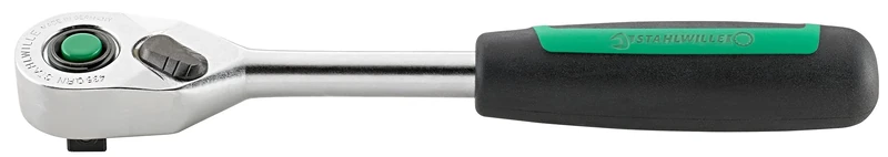 Stahlwille STW1211QR 3/8-Inch Drive Quick Release Fine Tooth Ratchet - Silver