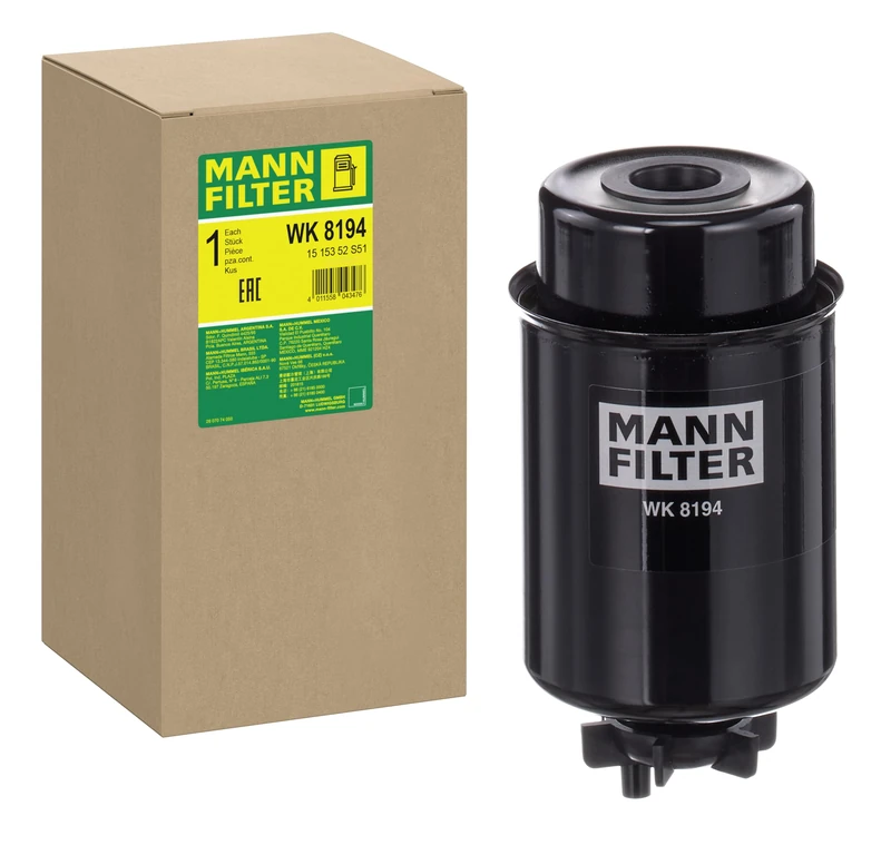 MANN-FILTER WK 8194 Fuel Filter - for Off-Highway Applications