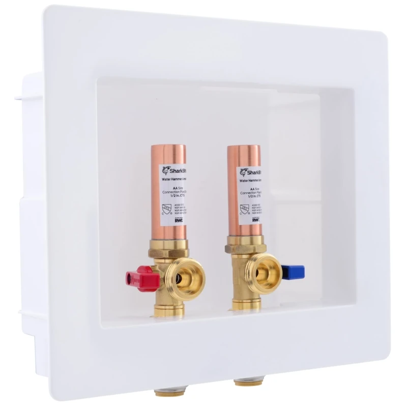 SharkBite 25031 Plumbing Accessory, Brass, with Water Hammer Arrestors