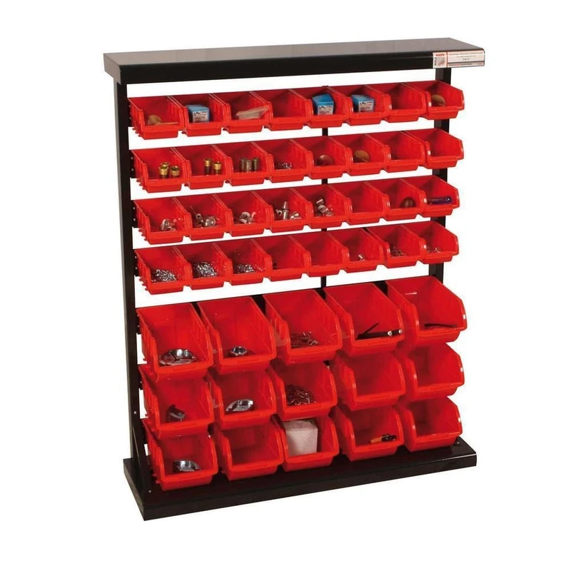 HOLZMANN MASCHINEN GMBH MAK0617 Holzmann KSR94 47 Bins Plastic Storage Shelf - Image 1