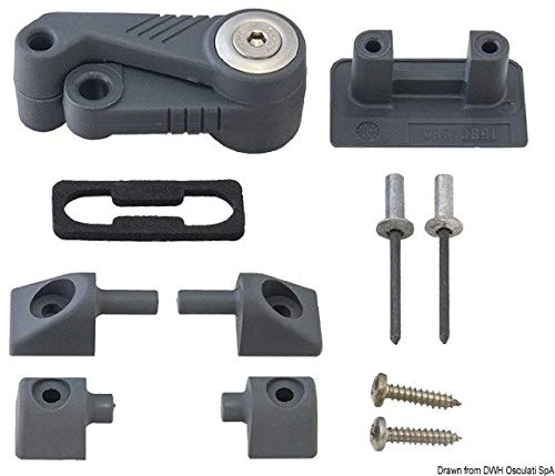 Lewmar Small Lever Kit - Gray Ocean, Exact Match Replacement Part, Seamless Installation - 360271990
