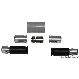 Lewmar Alloy Friction Hinge Kit LP & MP, Exact Match Replacement Part, Seamless Installation - 361263999