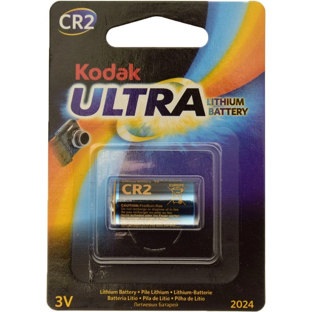 Kodak batteries – ultra Lithium Batt KCR2