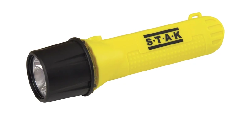 Velamp IP67 LED Torch, Yellow/Black - Image 1