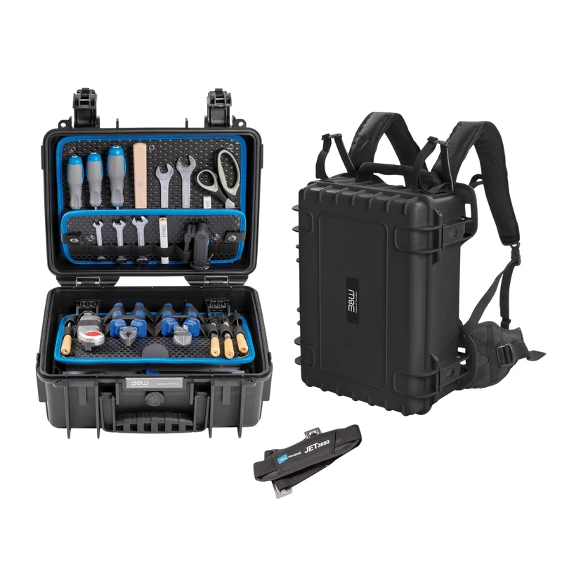 B&W JET 3000 tool case with tool retention loops (PP case, volume 11.7 l, 33.3 x 23.5 x 15 cm inner) 117.16/L , tools not included