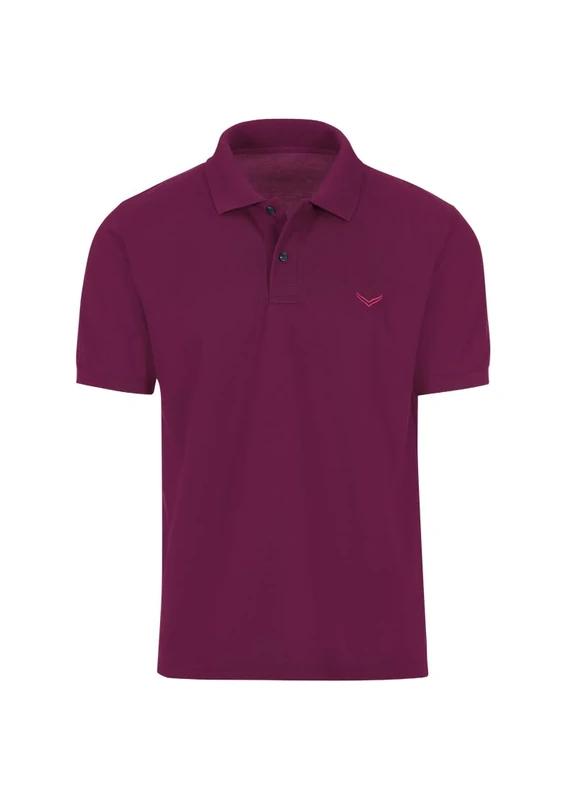 Trigema Men's 627601 Polo Shirt, Sangria, L
