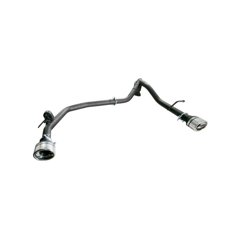 Ulter Sport Double sport exhaust compatible with Toyota Yaris III HB 1.0i 50kW/1.3i 73kW 2011- 95x65mm