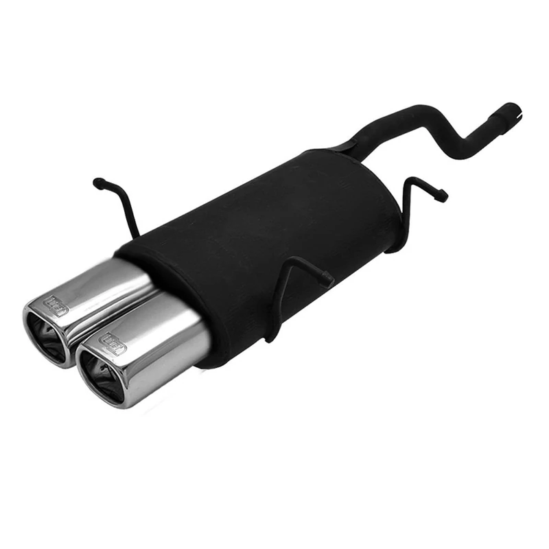 Ulter Sport Sport exhaust compatible with Suzuki Swift II HB 1.0i 37/39/41kW/1.3i 47/50/52/54kW 1989-2005 2x 80x65mm