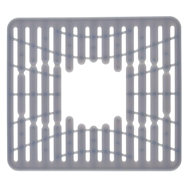 OXO Good Grips Tappetino Scolapiatti Essiccatore in silicone - Piccolo - 32,4 x 28,6 cm