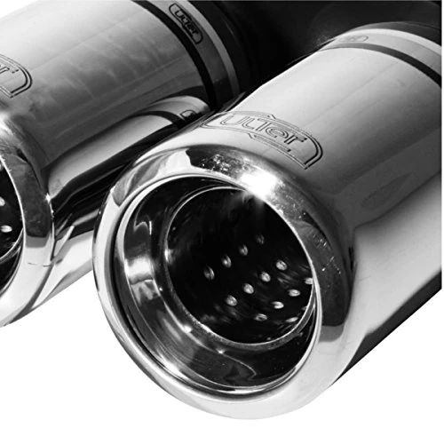 Ulter Sport Sport exhaust compatible with Skoda Octavia HB/Combi 1.4i 44/55kW/1.6i 55/74kW/1.8i 92kW/1.8T 110kW/1.9SDI 50kW/1.9TDI 66/81/74/96kW 1996- 2x 80mm - Image 1