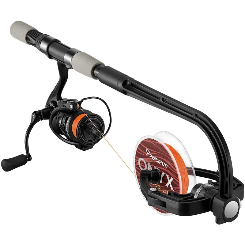 Piscifun Fishing Line Trolling Winder Spooler Machine Spinning Reel Spool Spooling Station System Automatic Spools Holder