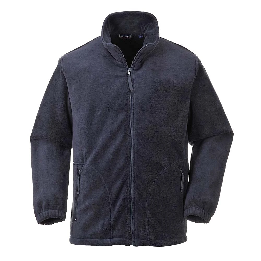 Portwest Aran Fleece Jacket, Color: Navy, Size: XSmall, F205NARXS