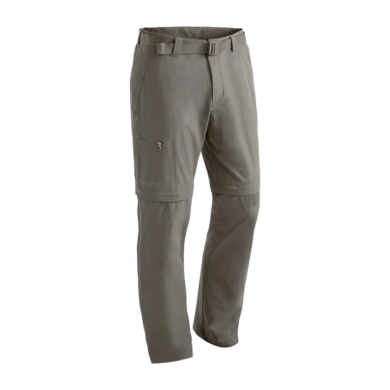 maier sports Men's Tajo Functional Outdoor Stretch T Zip Long Pants - Teak, XX-Large