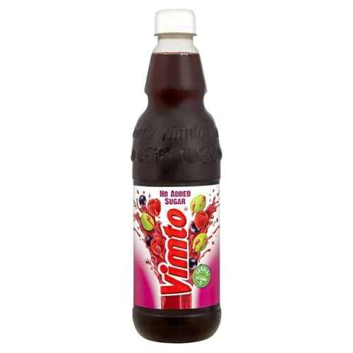 Vimto No Added Sugar Cordial 725ml (Pack of 12 x 725ml)