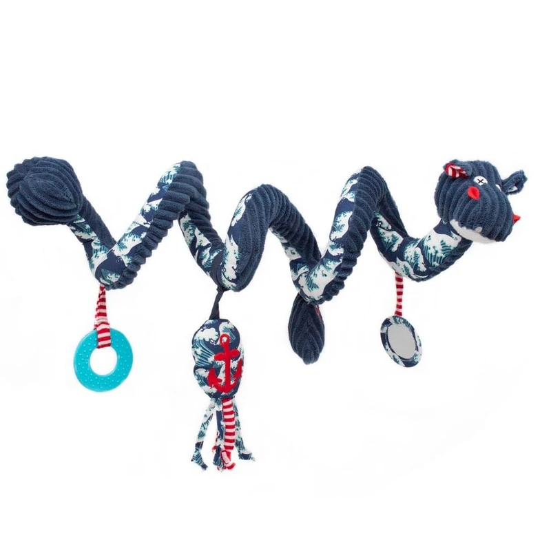 Les Deglingos Spiral Activity Toy, Hippipos The Hippo