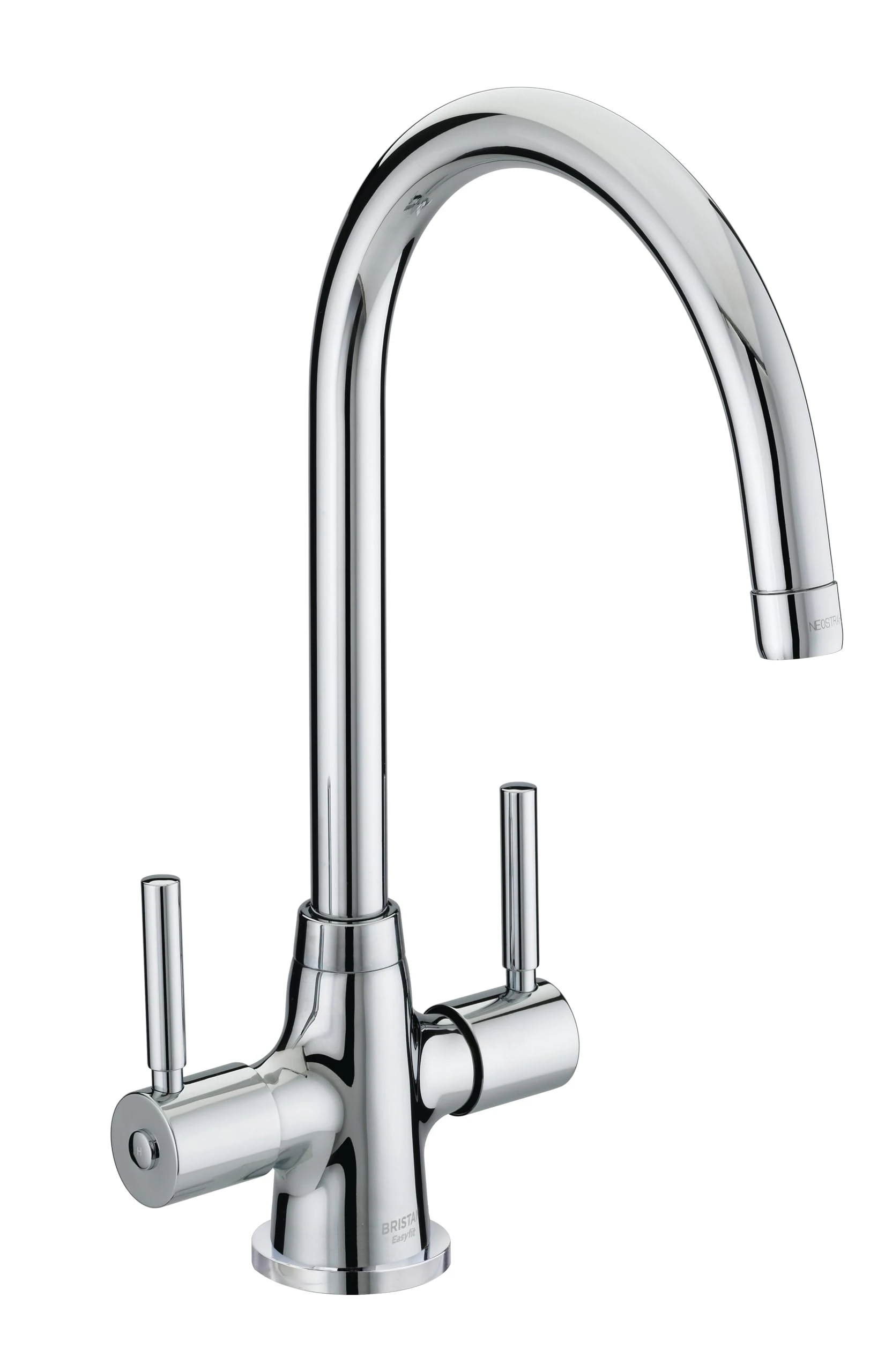 Bristan MZ SNK EF C Monza Easyfit Kitchen Sink Mixer Tap with Swivel Spout, Chrome