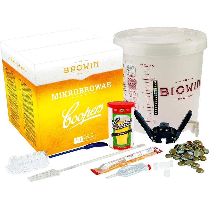 Browin Spólka Micro Brewery Brewing Starter Kit, 3.7 kg
