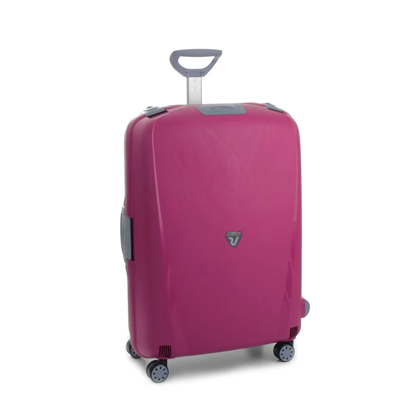 RONCATO Light Large Trolley 75 cm, Magenta, Grande, Hard 4 Wheel Suitcase