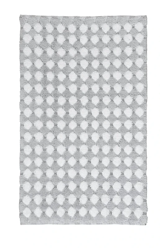 Kleine Wolke "Merida Bath Mat, Silver-Grey, 70 x 120 cm