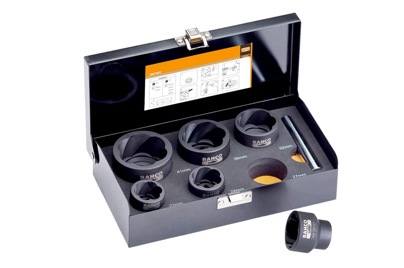 Bahco BWTSP7 Twist Socket Set, Multi-Colour