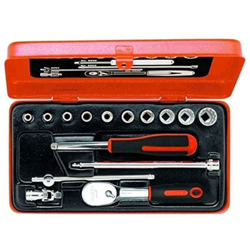 JUEGO LLAVES DE Vaso 1/4 15PZ - Unid: 1