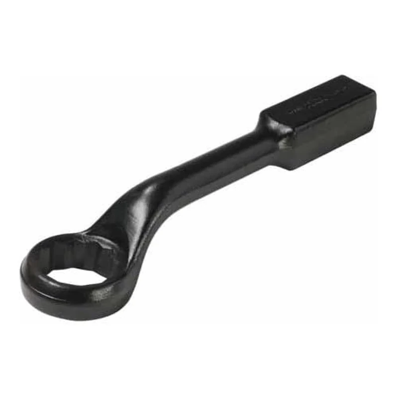 Bahco 315Z-2.1/16 2.1/16 Zoll Ring End Slogging Wrench Double Hex with 45 Degree Offset Head, Black