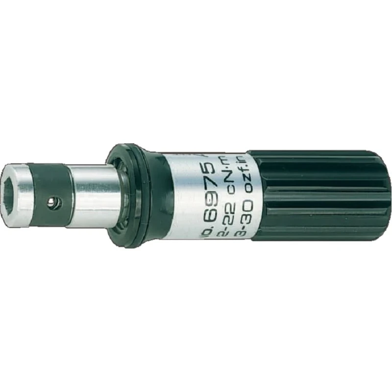 Bahco 6975A Torque Screwdriver with 1/4-Inch Hex Bit Holder, Multi-Colour, 2-22c Nm