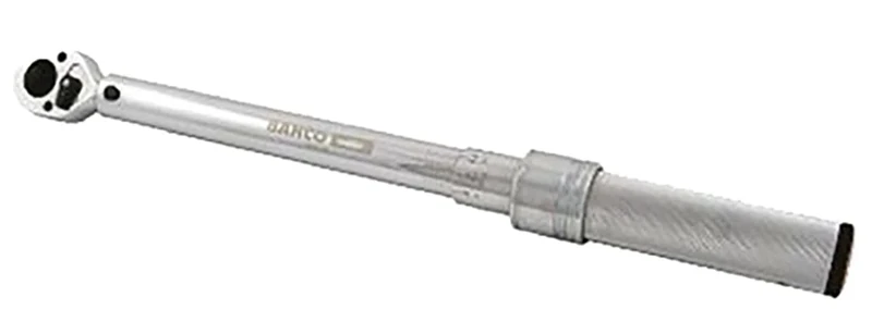 Bahco 7456-80LB Metric/Imperial Mechanical Torque Wrench, Silver, 3/8-Inch, 13.6-108.5 nm