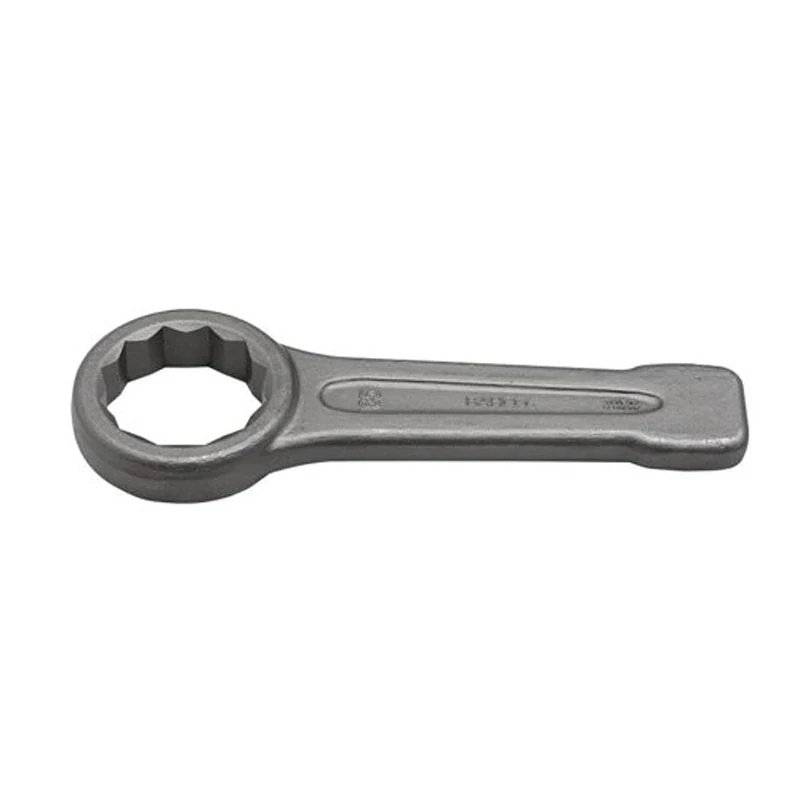 Bahco 7444SG-Z-3.3/8 12-Points Ring End Slogging Wrench, Grey, 3 3/8-Inch