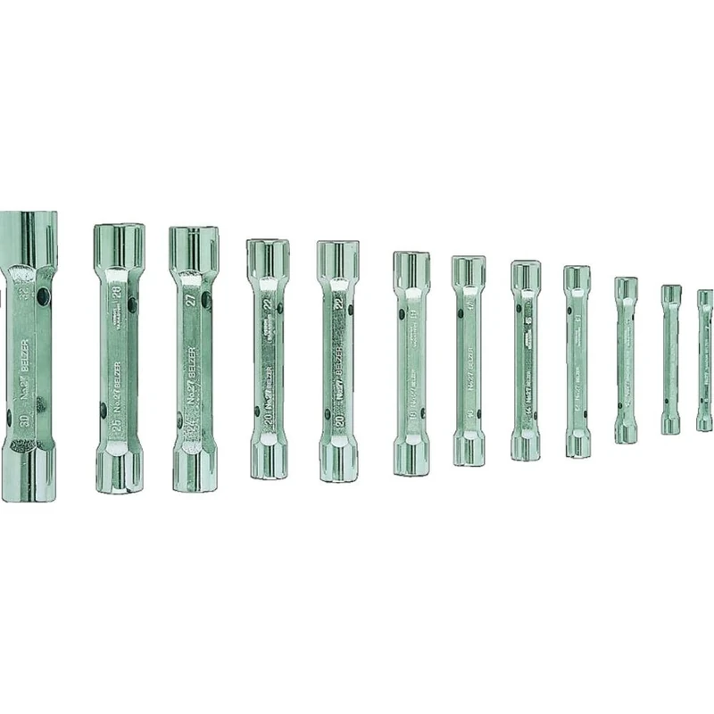 JGO Llave TUBO 2 Bocas 12 PZAS - Unid: 1