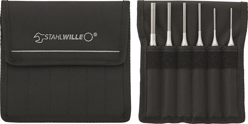 Stahlwille 96700702 108/6 T Parallel Pin Punch Set, Pack of 5 - Image 1