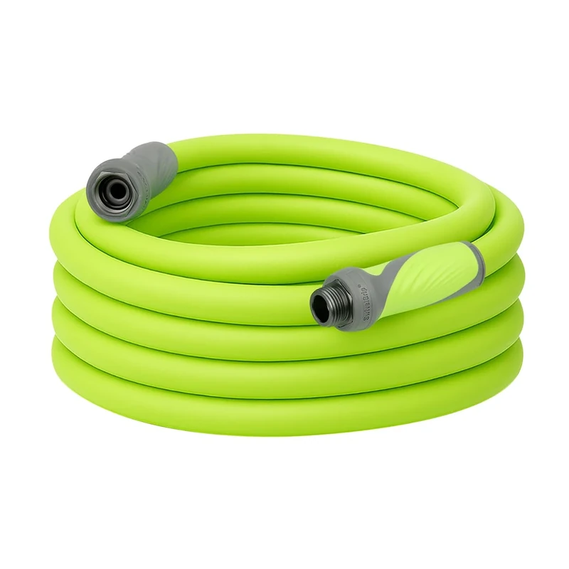 Flexzilla Garden Hose with SwivelGrip, 5/8 in. x 50 ft., Heavy Duty, Lightweight, Drinking Water Safe, ZillaGreen - HFZG550YWS-E
