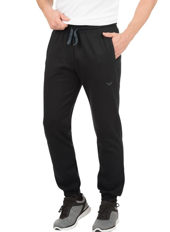 Trigema Sweatpants, Black (Black 008), M
