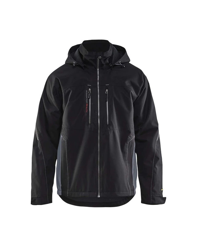BLÅKLÄDER Lightweight Lined Functional Jacket Black/Grey