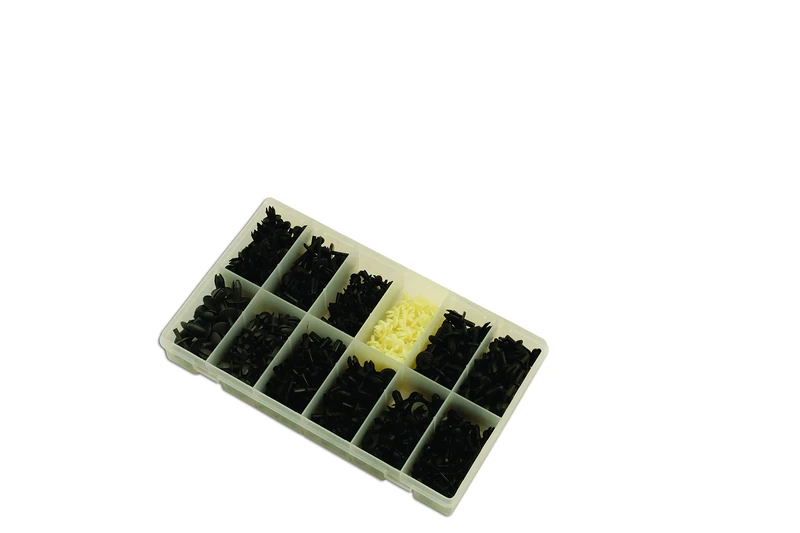 Connect 36041 Assorted Popular Drive (Push-Pin) Rivets 350pc