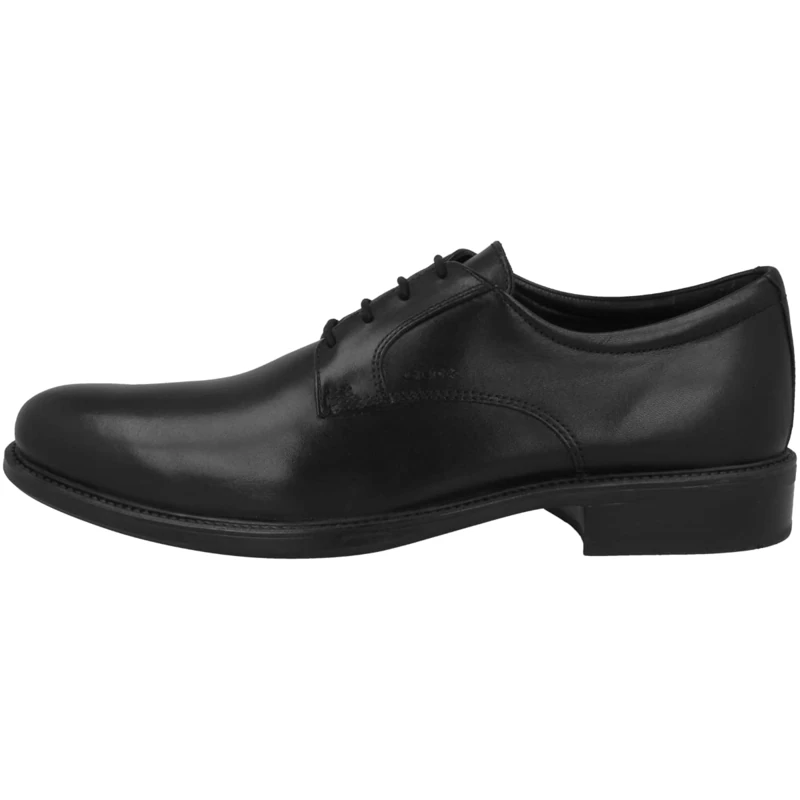 Geox Mens Uomo Carnaby D Shoes, Black, 10.5 UK
