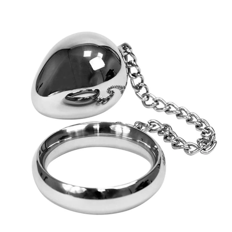 Rimba - Donut Ring with Anal Egg Silver - Image 1