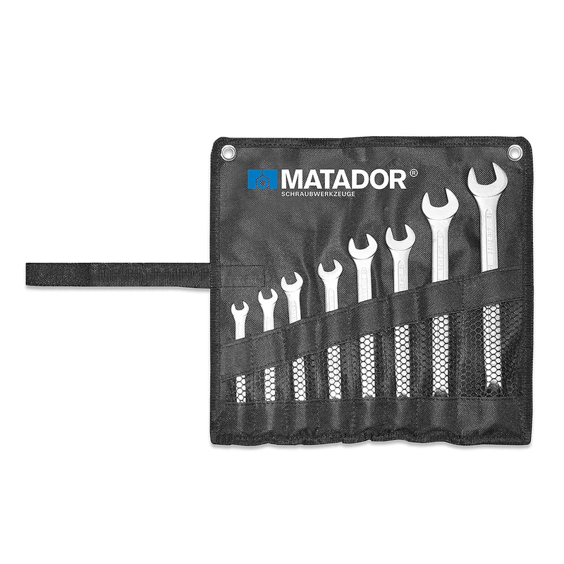 Matador Double Open-Ended Spanner Set 8-Piece, 0100 9080
