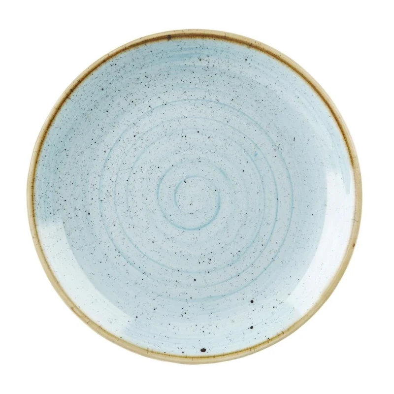 Churchill Stonecast Coupe Plate 26cm 10.25" - Duck Egg Blue, Pack of 12