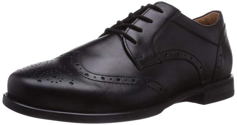 Ganter Men's GREG-G Brogues, Multicoloured Black 0100, 8 UK