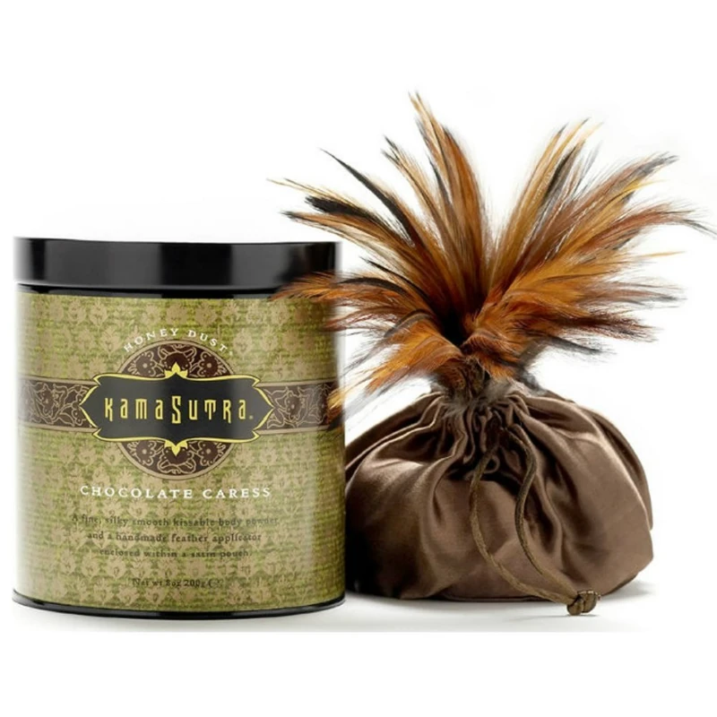 Kama Sutra Chocolate Seduction Honey Dust Body Powder White One Size - Image 1
