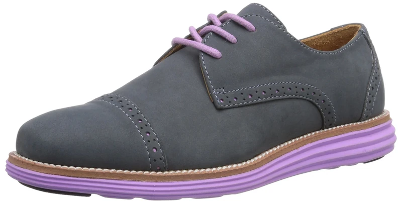 chung shi Women's Sensomo II Sneaker, Blau/Lavendel, 38 EU