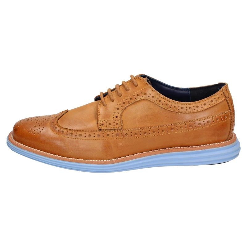 chung shi Herren Sensomo I Sneaker, Braun/Hellblau, 44 EU