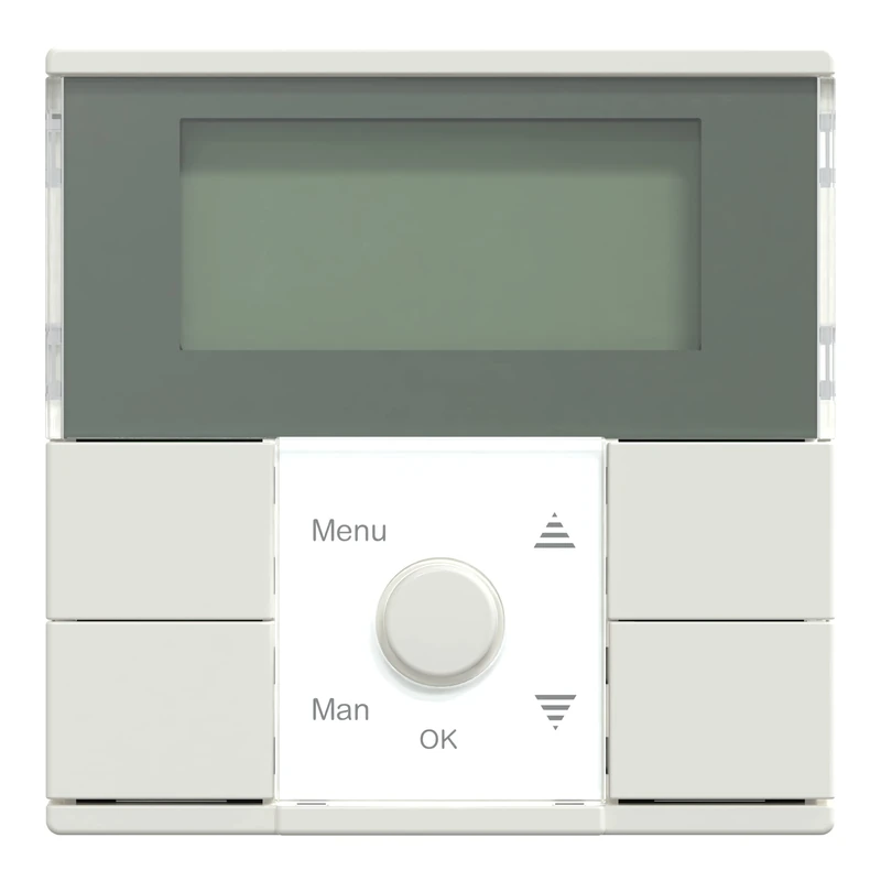 Schneider Electric Merten MEG5754-0319 Timer Module Standard, Digital Flush-Mounted Weekly Timer for Indoor Use with Switch, System M, Polar White Glossy