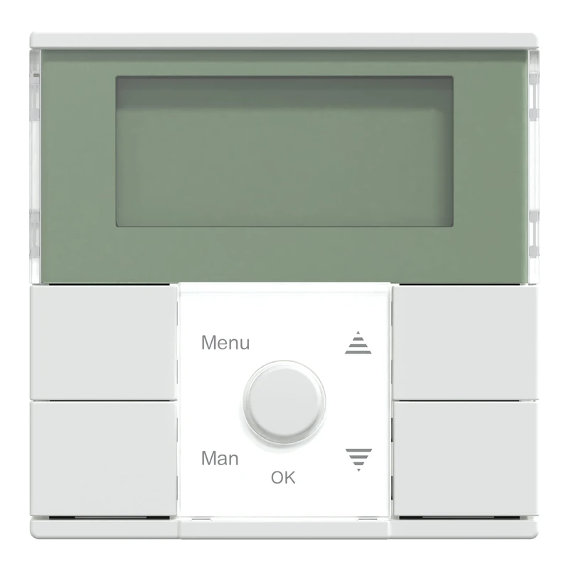 Schneider Electric Merten MEG5754-0325 Standard Timer Module, Digital Flush-Mounted Weekly Timer for Indoor Use with Switch Active White Glossy, M
